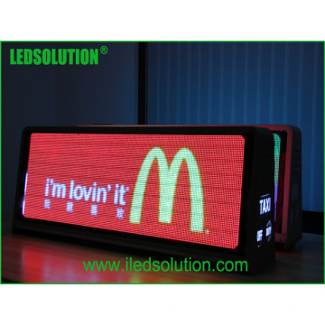 Full Color P6 Taxi Top LED Display with Double Faces